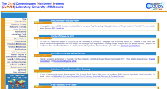Desktop Screenshot of gridbus.csse.unimelb.edu.au