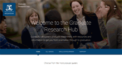 Desktop Screenshot of gradresearch.unimelb.edu.au