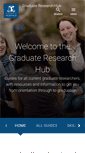 Mobile Screenshot of gradresearch.unimelb.edu.au