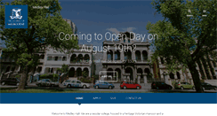 Desktop Screenshot of medleyhall.unimelb.edu.au