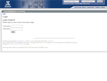Tablet Screenshot of instruments.chemistry.unimelb.edu.au