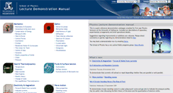 Desktop Screenshot of lecturedemo.ph.unimelb.edu.au