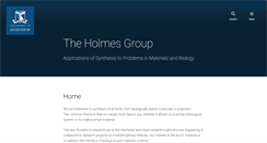 Desktop Screenshot of holmes.chemistry.unimelb.edu.au