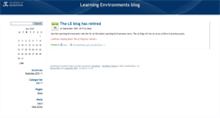 Desktop Screenshot of lmsblog.unimelb.edu.au
