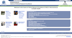 Desktop Screenshot of ccre.neurosciences.unimelb.edu.au