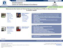 Tablet Screenshot of ccre.neurosciences.unimelb.edu.au