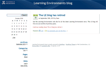 Tablet Screenshot of blog.le.unimelb.edu.au