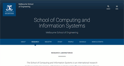 Desktop Screenshot of cis.unimelb.edu.au